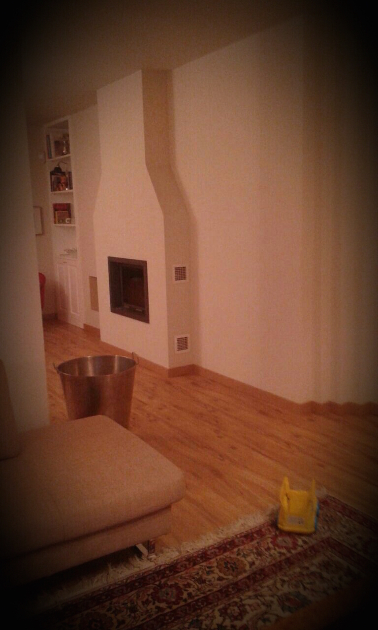 Artek, caminetto, decorazione a righe, personalizzazione, home design, interiore design, vintage